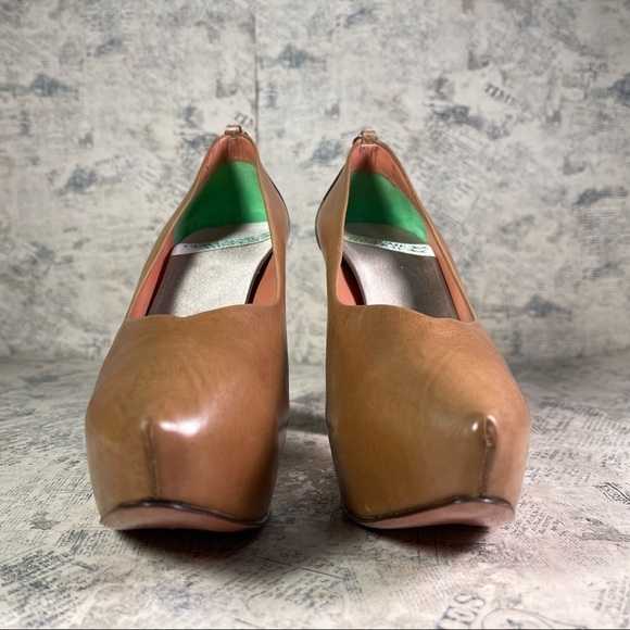 Guillaume Hinfray Stunning Platform Shoes Size 38.5 - Picture 3 of 16